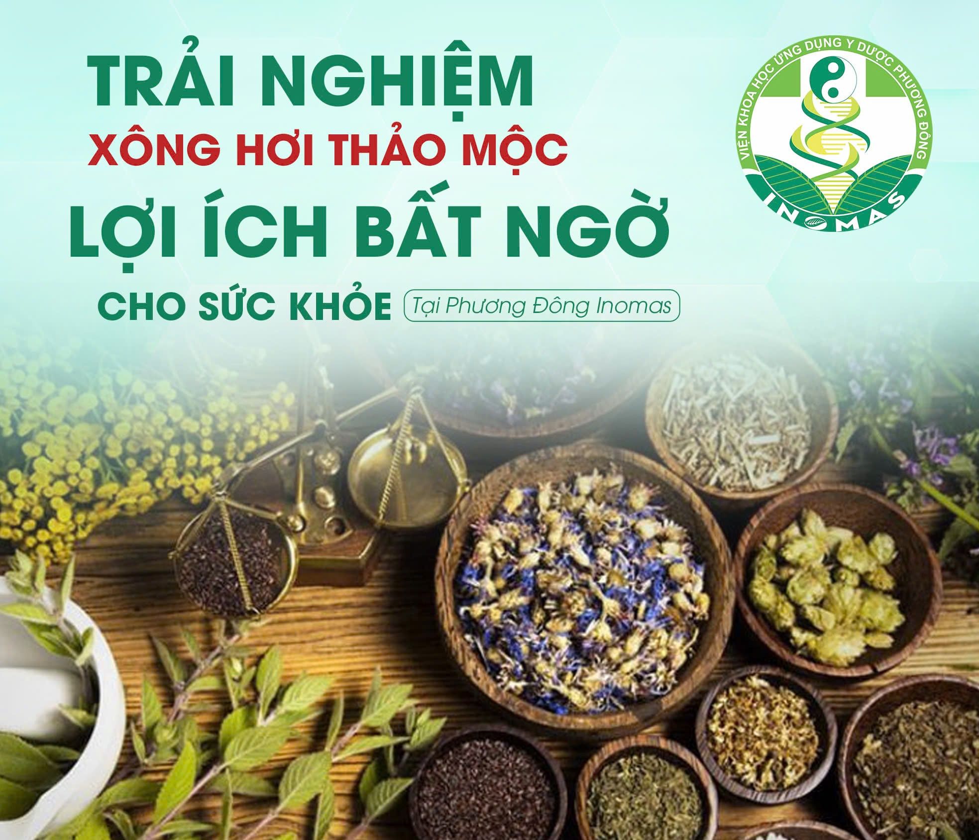 Trải Nghiệm Xông Hơi Thảo Mộc và Lợi Ích Bất Ngờ Cho Sức Khỏe tại Phương Đông Inomas