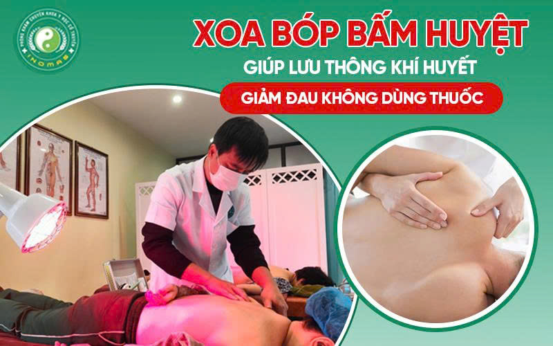 XOA BÓP BẤM HUYỆT – GIẢI PHÁP GIẢM ĐAU KHÔNG DÙNG THUỐC, KÍCH HOẠT LƯU THÔNG KHÍ HUYẾT TỰ NHIÊN