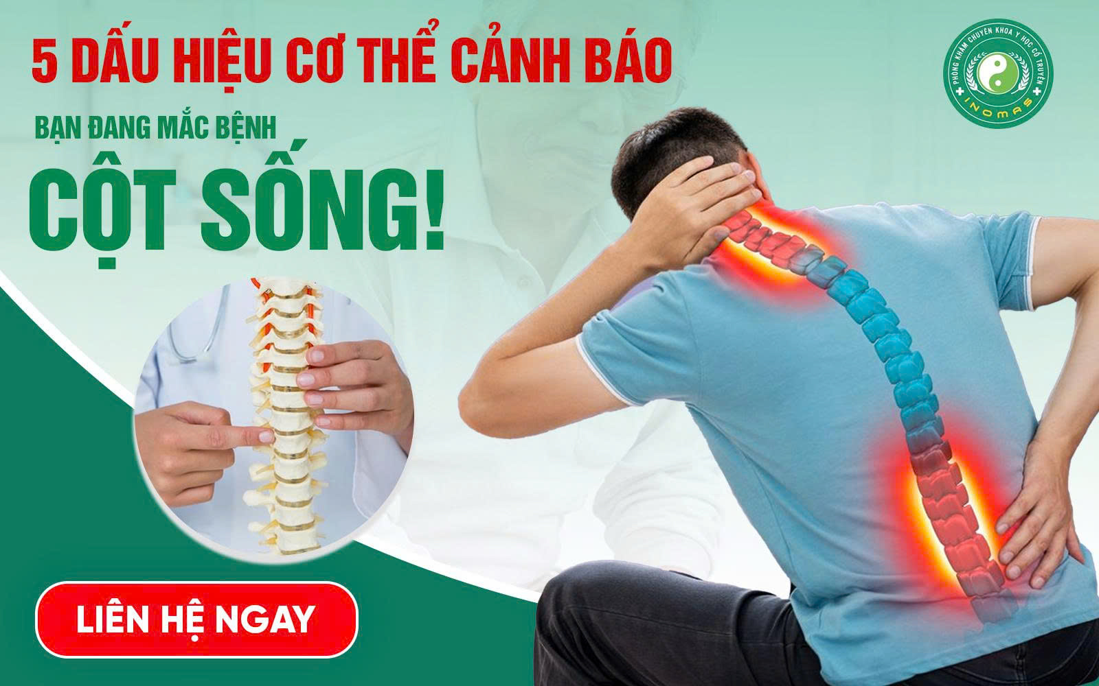 5 Dấu Hiệu Cảnh Báo Bạn Đang Mắc Bệnh Cột Sống – Chớ Bỏ Qua!