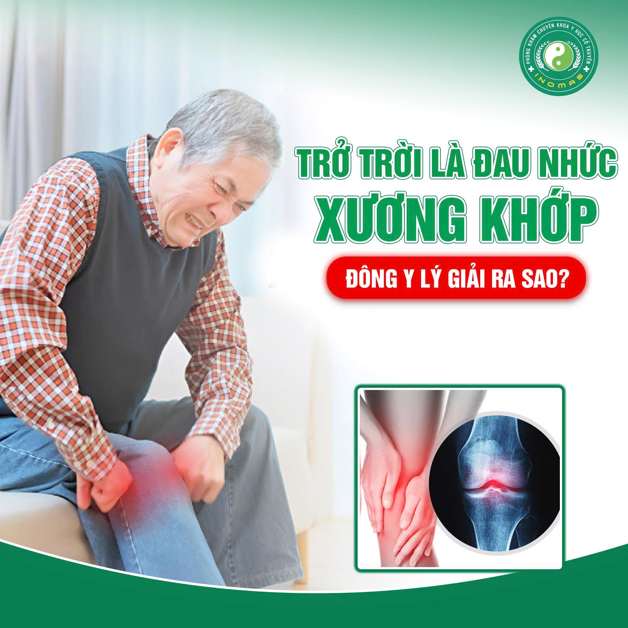 Trở trời là đau nhức xương khớp – Đông y lý giải ra sao?