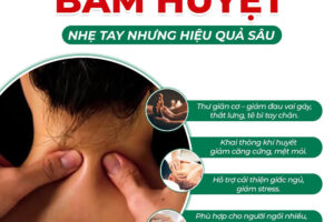 Bấm huyệt – Nhẹ tay nhưng hiệu quả sâu