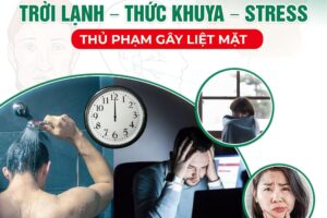 TRỜI LẠNH – THỨC KHUYA – STRESS: THỦ PHẠM ÂM THẦM GÂY LIỆT MẶT