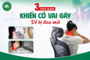 3 THÓI QUEN KHIẾN CỔ VAI GÁY DỄ BỊ ĐAU MỎI