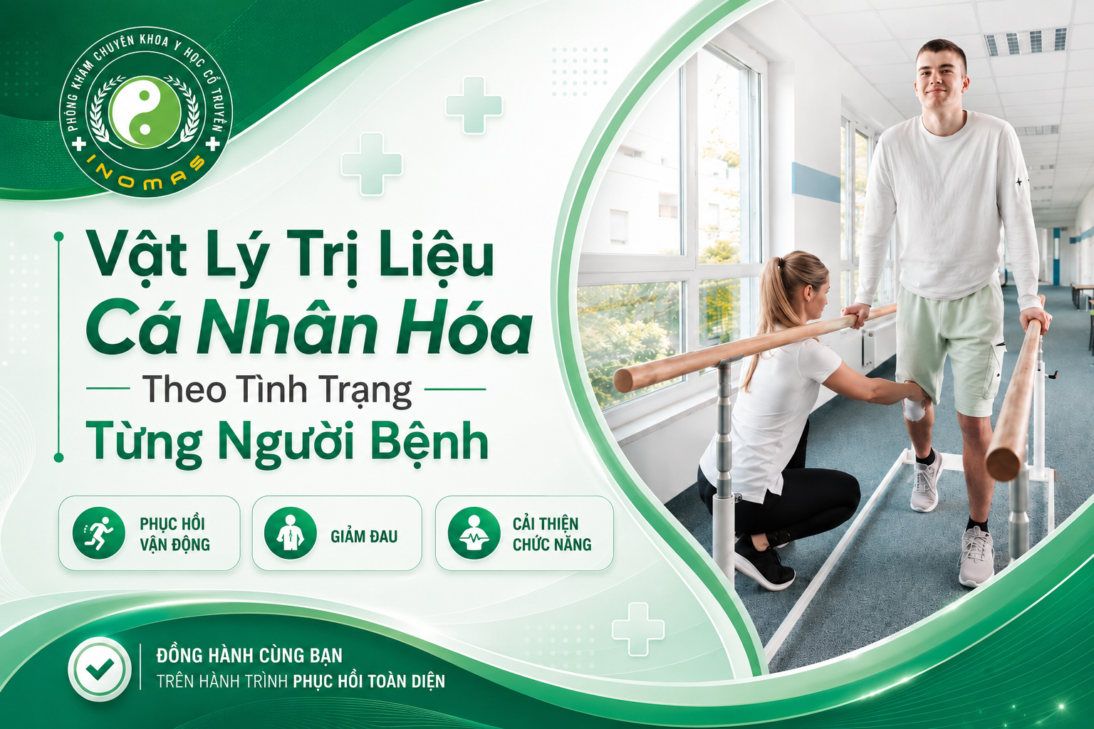 Vật Lý Trị Liệu Cá Nhân Hóa Theo Tình Trạng Từng Người Bệnh