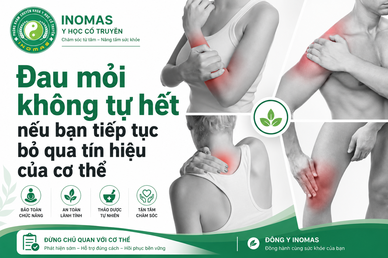 đau mỏi không tự hết nếu bạn tiếp tục bỏ qua tín hiệu của cơ thể