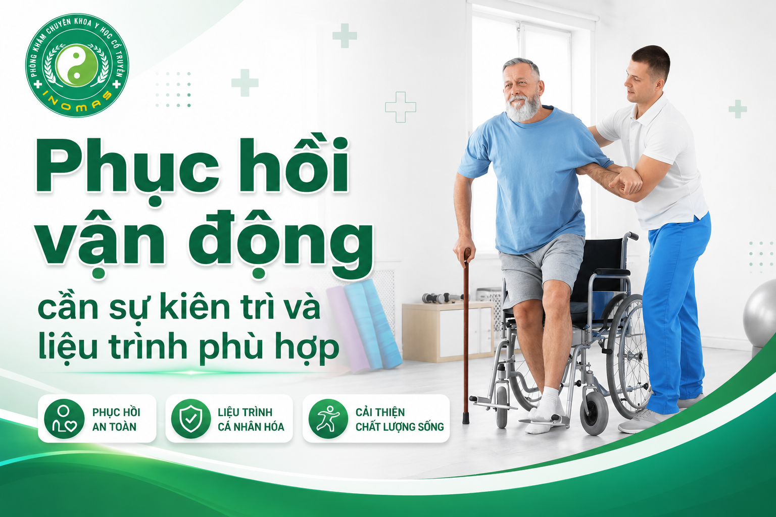 Phục hồi vận động cần sự kiên trì và liệu trình phù hợp