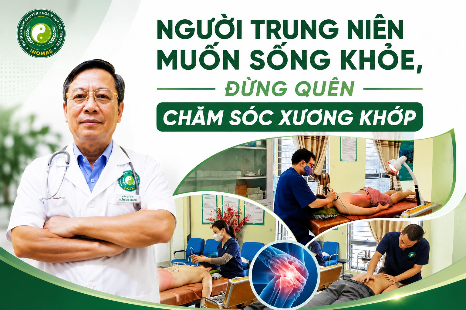 Người Trung Niên Muốn Sống Khỏe, Đừng Quên Chăm Sóc Xương Khớp