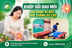 Đau khớp gối – Khi mỗi bước đi đều trở thành áp lực
