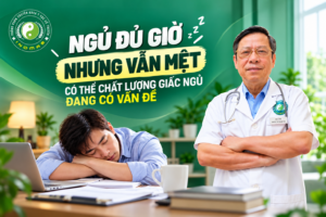 Chất Lượng Giấc Ngủ Kém – Vì Sao Ngủ Đủ Giờ Nhưng Vẫn Mệt?